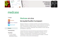 Desktop Screenshot of medcase.fi